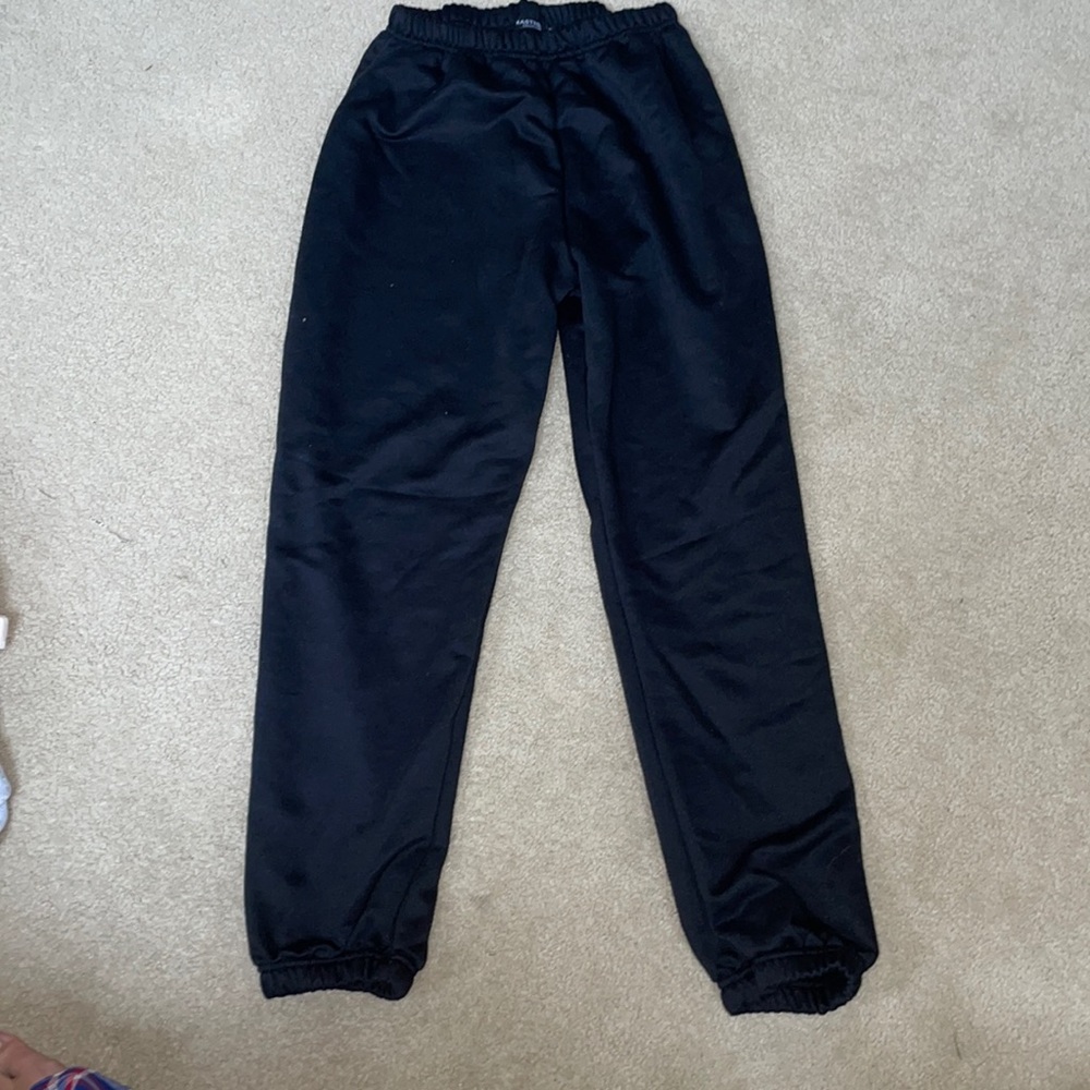 Black nasty gal sweatpants
